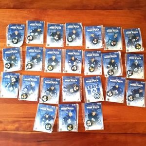 Toronto Maple Leaf mini pucks full collection, brand new, fully sealed.